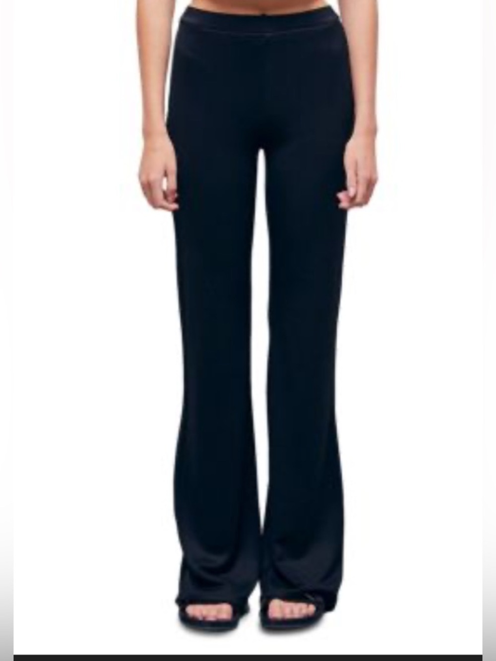 The Kooples Women’s Black Milano Flare Pants, 1 Small